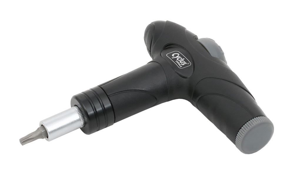 CYCLUS TOOLS torque T-wrench | adjustable 4, 5, 6 Nm | including 3 mm, 4 mm, 5 mm, TX25 bits